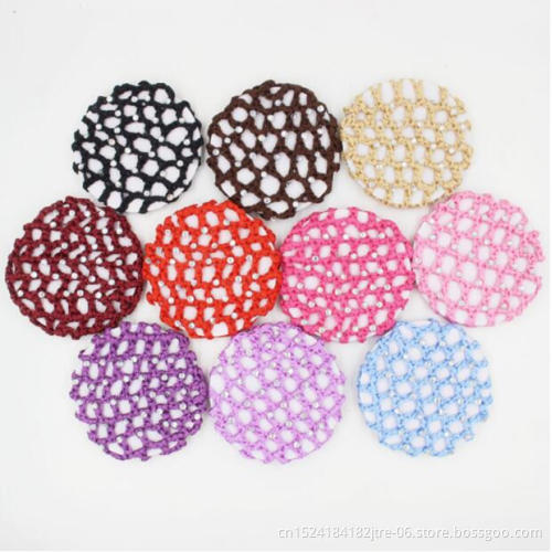 Wholesale cheap ballet dance hair bun net, hair net for bun